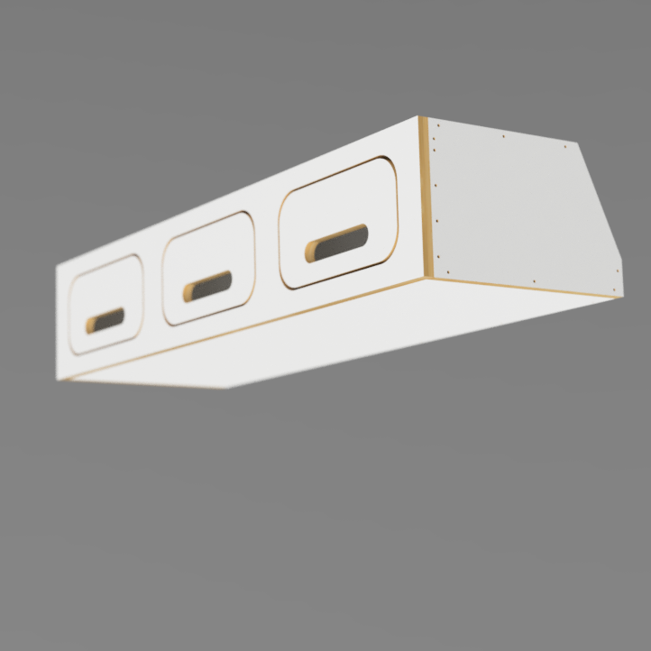Flat Pack Campervan Overhead Cupboards